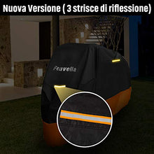 Carica l'immagine nel visualizzatore di Gallery, Fenvella Telo Coprimoto, 210D Oxford Moto Impermeabile Copri Scooter...