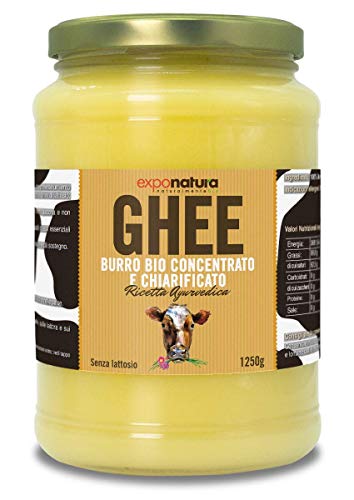 Ghee biologico 1250g - burro chiarificato secondo l’antica ricetta...