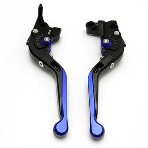 MT 09 Breve leve freno e frizione Regolabile Per MT09 MT-09 2014 2015 Blu - Ilgrandebazar