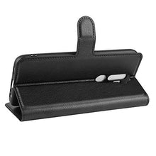 Carica l&#39;immagine nel visualizzatore di Gallery, HDOMI Custodia Oppo A9 2020/A5 2020/A11/A11X,Caso in PU Pelle di Alta Nero - Ilgrandebazar