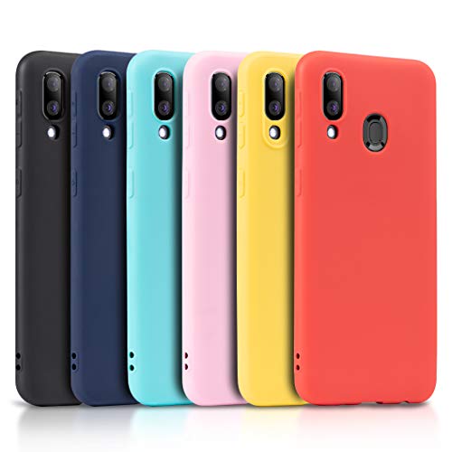 Wanxideng - 6X Cover per Samsung Galaxy A40, Custodia Morbido Opaco in... - Ilgrandebazar