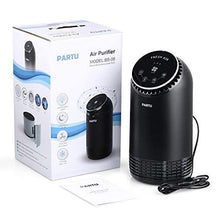 Carica l&#39;immagine nel visualizzatore di Gallery, PARTU Purificatore d&#39;Aria HEPA Filtro con Filtro Aria a Carboni Attivi, Adatto a Casa e Ufficio, Rimuove 99,97% di Allergeni, Fumo, Polvere, Polline, Dander di Pet, Odore, Germi, Muffa, Senza ozono