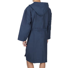 Carica l&#39;immagine nel visualizzatore di Gallery, ARENA Zeal, Accappatoio in Microfibra Unisex Adulto XL, Blu (Navy/White) - Ilgrandebazar
