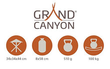 Carica l'immagine nel visualizzatore di Gallery, Grand Canyon Alu 3-Leg Stool - Sgabello a 3 Gambe Pieghevole in Grigio