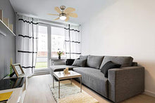 Carica l'immagine nel visualizzatore di Gallery, Westinghouse Lighting Turbo Swirl Finitura In Titanio , Pale Acero Chiaro