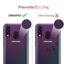 Carica l&#39;immagine nel visualizzatore di Gallery, ORNARTO Crystal Clear Cover Galaxy A40, Estremamente Sottile Morbida e...