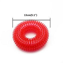 Carica l&#39;immagine nel visualizzatore di Gallery, PET SPPTIES Squeak per aggressivi Chewers Giocattolo da Denti 3PCS Red