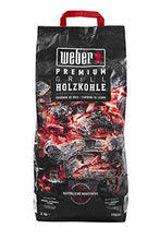 Carica l&#39;immagine nel visualizzatore di Gallery, Weber Premium Holzkohle carbonella di Alta qualità, Nero