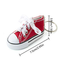 Carica l&#39;immagine nel visualizzatore di Gallery, Comius Portachiavi Scarpa Sneaker in Canvas Mini, Generic di Tela...