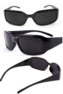 DAUCO Unisex Occhiali Forati a Fori in PC Stenopeici Anti Typ4