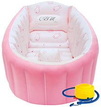 Carica l'immagine nel visualizzatore di Gallery, Blu o Rosa Vaschetta per Bagnetto Neonato Nuovo Design Innovativo