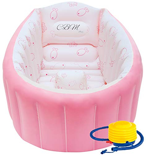 Blu o Rosa Vaschetta per Bagnetto Neonato Nuovo Design Innovativo