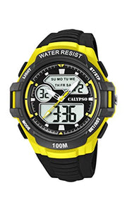 Calypso Watches Orologio Analogico-Digitale Quarzo Uomo con Cinturino in... - Ilgrandebazar