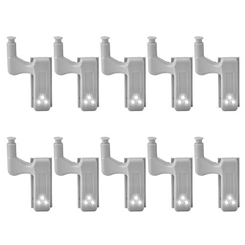 Cumay 10PCS 0.25W Interno LED Cabinet Luce lampada a Induzione Universale... - Ilgrandebazar