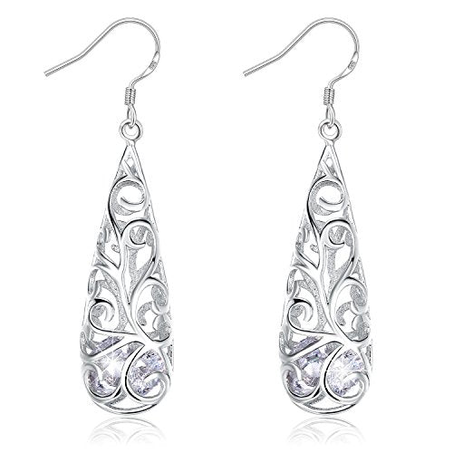 Orecchini Donna, J.Rosée Argento 925 con 5A Zirconi Perfetto Regalo di...