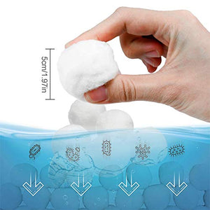 Zaloife Filtro Balls 700g, Materiale Filtrante per Piscina Sfere 700g