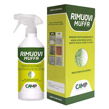 Carica l&#39;immagine nel visualizzatore di Gallery, Camp RIMUOVI MUFFA, Antimuffa igienizzante professionale, Elimina 750 ml
