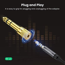 Carica l'immagine nel visualizzatore di Gallery, UGREEN 2 Pack Adattatore Jack 6,35 mm a 3,5 Connettori Stereo Placcato in... - Ilgrandebazar