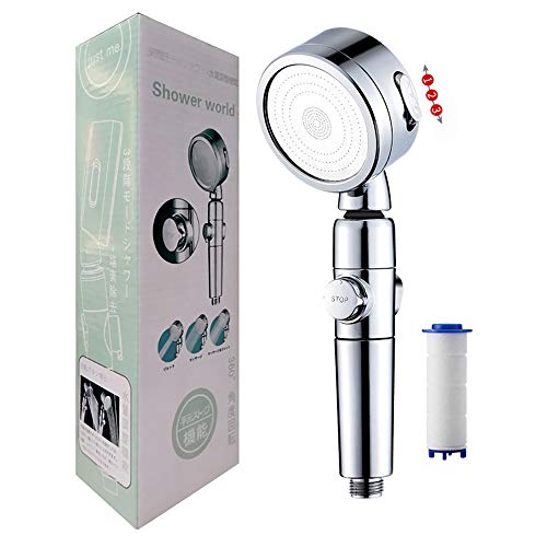 Soffione doccia Rotazione a 360 °,design a doppia pressione di...