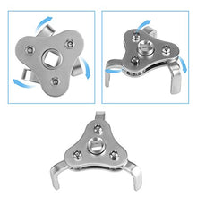 Carica l&#39;immagine nel visualizzatore di Gallery, Yosoo Chiave per filtro olio 3 Braccio Strumenti Smontaggio di auto... - Ilgrandebazar