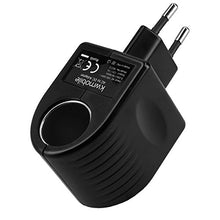 Carica l&#39;immagine nel visualizzatore di Gallery, kwmobile trasformatore di tensione da 230V / 12V e 1000mA - accendisigari... - Ilgrandebazar