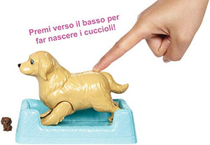 Barbie Bambola Veterinaria con Cagnolina Incinta, 3 Cuccioli Appena Nati,... - Ilgrandebazar