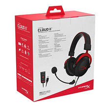 Carica l&#39;immagine nel visualizzatore di Gallery, HyperX Cloud II Red Cuffie Gaming per PC/PS4/Mac/Mobile, Rosso