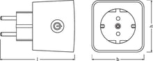 Carica l&#39;immagine nel visualizzatore di Gallery, Ledvance Smart+ Plug Zigbee, Presa Intelligente Bianco - Ilgrandebazar