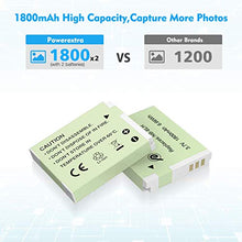 Carica l&#39;immagine nel visualizzatore di Gallery, Powerextra - 2 batterie di ricambio NB-6L e doppio kit ricarica LCD per...