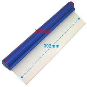 Aerzetix - Paletta per asciugare e Pulire l'auto, in Silicone, Blu - C1567 - Ilgrandebazar