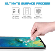 Carica l&#39;immagine nel visualizzatore di Gallery, Ferilinso Vetro Temperato per Huawei Mate 20,[2pack] [Copertura Nero-2 pcs