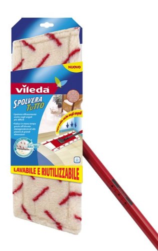 Vileda SpolveraTutto Sistema Catturapolvere per Pavimenti, Parquet, Marmo,... - Ilgrandebazar