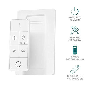 Trust Smart Home 71164 Telecomando a Parete, Bianco