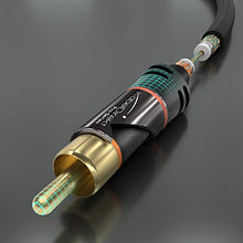 Carica l&#39;immagine nel visualizzatore di Gallery, KabelDirekt 1m Cavo RCA, (Coassiale Audio Stereo 2 Connettori, RCA 1 Metro