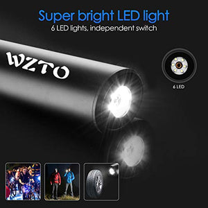 WZTO Compressore Aria Portatile Auto, Mini Pompa Elettrica 150PSI 2000mAh...