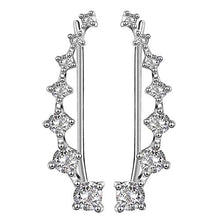 Carica l&#39;immagine nel visualizzatore di Gallery, Orecchini da donna in argento sterling 925 con...