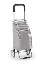 Carica l&#39;immagine nel visualizzatore di Gallery, GIMI Flexi Carrello Portaspesa, Portata 30 kg, Telaio Richiudibile, Argento