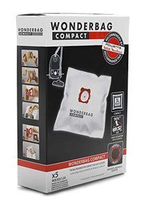 Rowenta WB305120 Set 5 Sacchi Wonderbag Compact Universali per Aspirapolvere