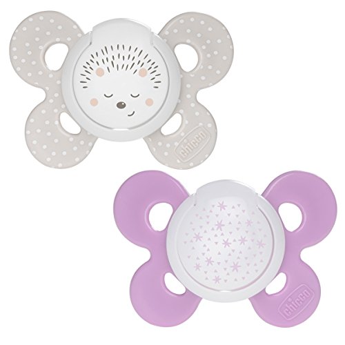 Chicco 00074935410000 Physio Comfort Night Bimba Succhietto di Silicone,... - Ilgrandebazar