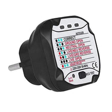 Carica l&#39;immagine nel visualizzatore di Gallery, BSIDE AST01 Rilevatore di tester per presa elettrica automatica 220V EU Plug - Ilgrandebazar