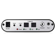 Carica l&#39;immagine nel visualizzatore di Gallery, PROZOR DAC Digitale ad Analogico 5.1 Convertitore Adattatore per Dispositivi...