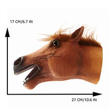 Carica l&#39;immagine nel visualizzatore di Gallery, Hanzwa Giocattoli per Burattini a Mano,Gomma Morbida Realistico Testa di... - Ilgrandebazar