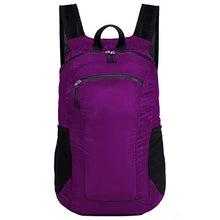 Carica l'immagine nel visualizzatore di Gallery, Orangeck Piccolo Zaino Ripiegabile Leggero 18L, Zainetto 04.viola