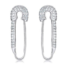 Carica l&#39;immagine nel visualizzatore di Gallery, SMCTCRED CZ Orecchini a Cerchio in Argento Sterling con cartilagine di... - Ilgrandebazar
