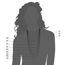 Carica l&#39;immagine nel visualizzatore di Gallery, BESTEEL 4 Pezzi Acciaio Inossidabile Collana Catena per Uomini e Donne Set... - Ilgrandebazar