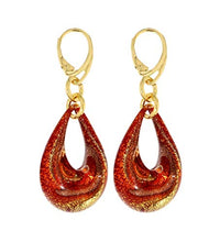 Carica l&#39;immagine nel visualizzatore di Gallery, Venetiaurum - Orecchini Donna In Vetro Originale Di Murano E Argento 925 -...