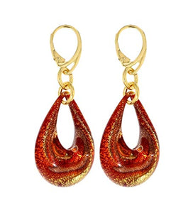 Venetiaurum - Orecchini Donna In Vetro Originale Di Murano E Argento 925 -...