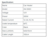 Carica l&#39;immagine nel visualizzatore di Gallery, GOZAR 12V 200W Auto Riscaldatore Ventilatore Demister Sbrinatore Ad Aria... - Ilgrandebazar