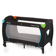 Carica l'immagine nel visualizzatore di Gallery, Hauck Sleep N Play Go Plus Lettino da Viaggio, 120 x 60 cm per multi black