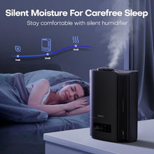 Carica l'immagine nel visualizzatore di Gallery, CONOPU Umidificatore Ambiente 6L, Umidificatore Ultrasuoni a Temperatura Costante Per La Casa Con Tre Modalità, Umidificatore Silenzioso Con Più Modalità Di Mmidità e Funzioni Temporali, OZJ21S07